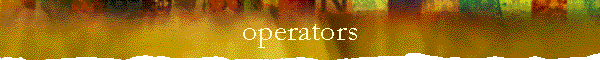 operators